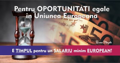 Vă invit să semnați Petiția pentru un Salariu Minim European!