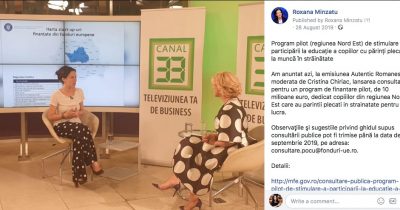 Program de stimulare a participării la educație a copiilor cu părinți plecați la muncă în străinătate