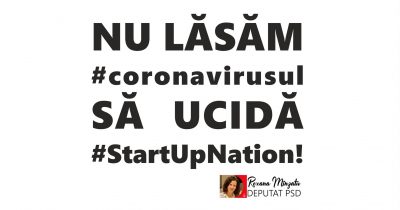 Nu lăsăm #coronavirusul să ucidă #StartUpNation