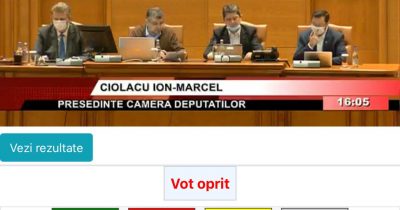 Vot online în Parlamentul României
