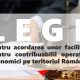 Lege pentru acordarea unor facilități pentru contribuabilii operatori economici pe teritoriul României