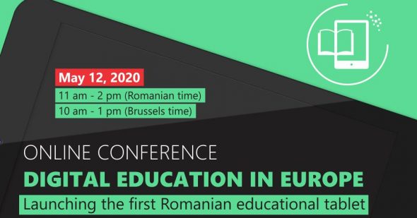 Programul evenimentului: Educația Digitală în Europa (include lansarea primei Tablete Educaționale Românești)
