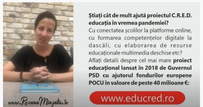 Cel mai important proiect în domeniul educației finanțat cu fonduri europene, lansat în 2018