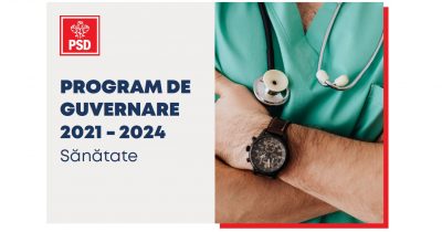 Programul de Guvernare PSD 2021-2024 – capitolul Sănătate