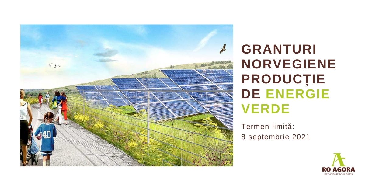 Granturi norvegiene pentru proiecte publice, private, nonprofit de producție energie verde