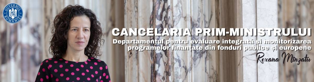 Cancelaria Prim-Ministrului - Departamentul pentru evaluare integrata si monitorizarea programelor finantate din fonduri publice si europene